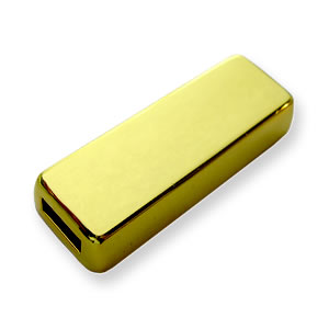 GOLD INGOT - Custom USB Flash Drive - Metal