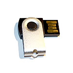 Custom USB Flash Drive - Metal - Rotative - mini SWIVEL